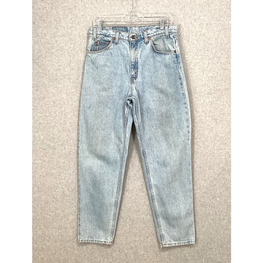 Vtg 1995 Levis 550 Jeans Size 34 Relaxed Fit Orange Tab Workwear Actual 32x30 - Picture 2 of 16